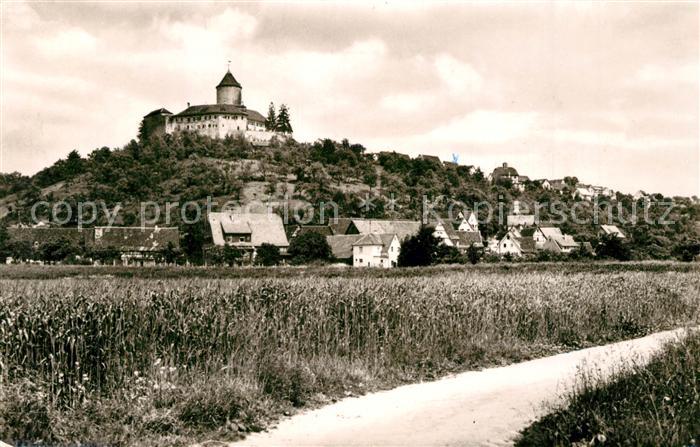 Backnang Blick zur Burg Reichenberg