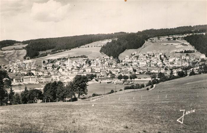 Villers-le-Lac Vue Generale Frontière Franco Suisse