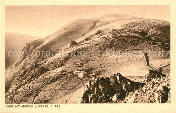 Hohneck Montagnes dans les Vosges