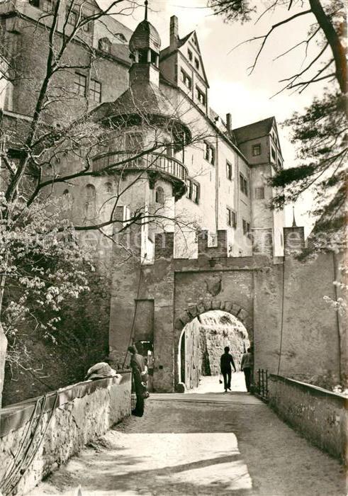 Rochsburg aeusseres Tor der Rochsburg