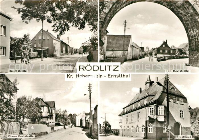 Roedlitz Hohndorf Hauptstrasse Dorfstrasse Rathaus