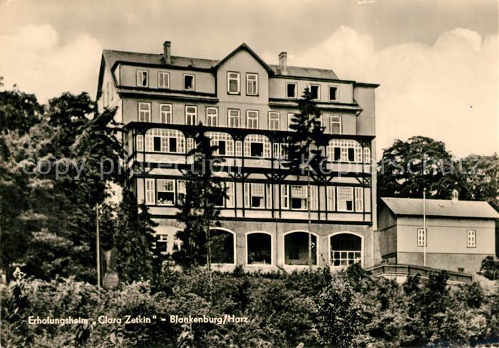 Blankenburg Harz Erholungsheim Clara Zetkin