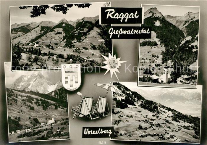 Raggal Landschaftspanorama Grosswalsertal Alpen
