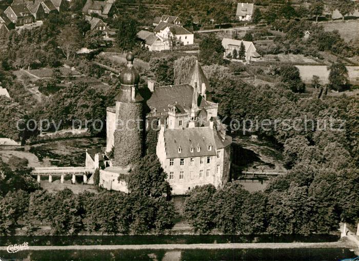 Gemen Jugendburg Fliegeraufnahme