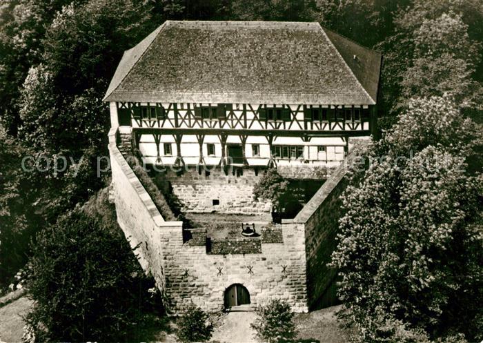 Waeschenbeuren Waescherschloss Waschenburg Bauwerk 12. Jhdt. Staufer Gedaechtnis