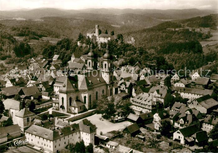 Goessweinstein Wallfahrtskirche Fliegeraufnahme