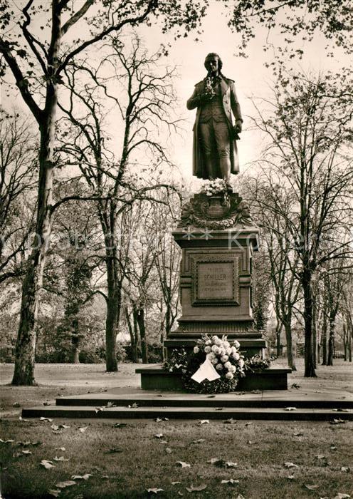 Marbach Neckar Schillerdenkmal von Ernst Rau 1876