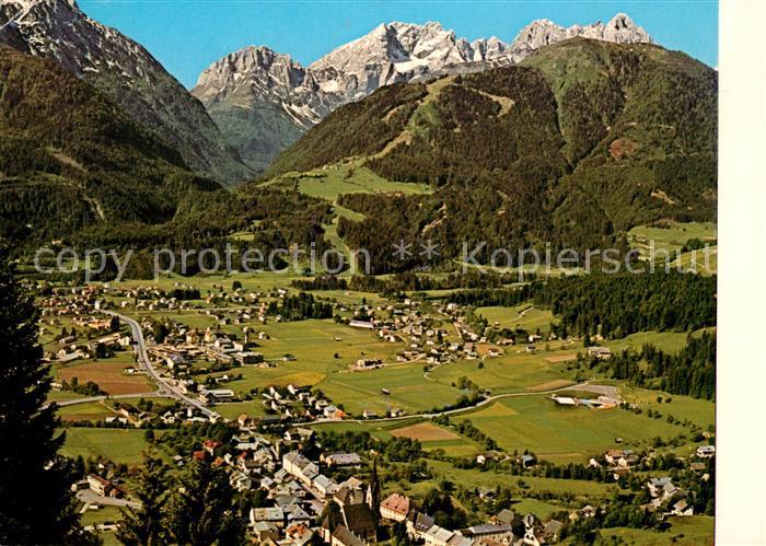 Koetschach-Mauthen Kaernten Panorama Blick zum Cellon Kellerwand Mauthner Alm Mo