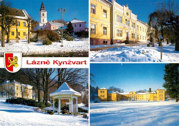 Lazne Kynzvart Namesti s kostelem sv Markety Prostredi lazni Pramen Richard Zame