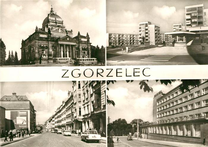 Zgorzelec Powiatowy Dom Kultury Ulica F. Dzierzynskiego Osiedle mieszkaniowe Hot