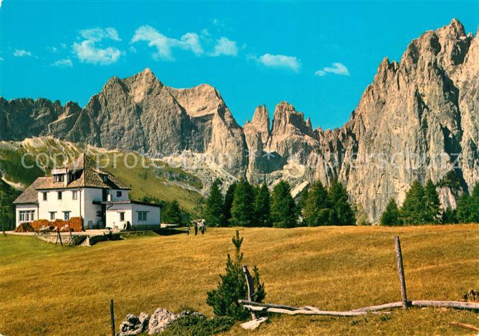 Rifugio Ciampedie Berghaus Dolomiten Rosengarten Catinaccio Torri del Vaiolet
