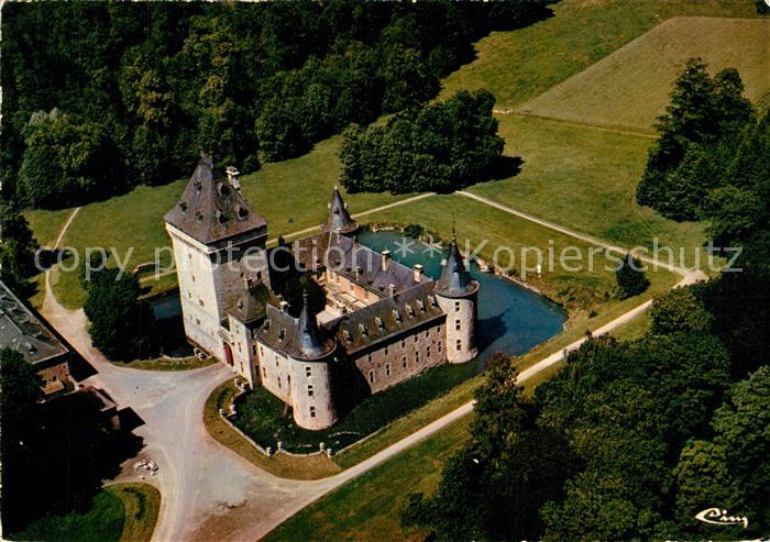 Hargimont Chateau vue aérienne