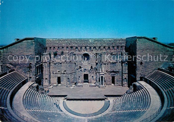 Orange Vaucluse Théâtre Romain Hémicycle Amphitheater