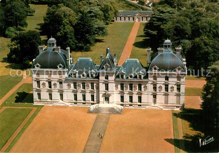Cheverny Chateau XVII siècle vue aérienne Collection Les Merveilles du Val de Lo