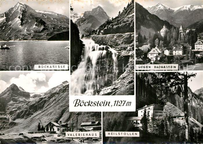 Boeckstein Bockartsee Valeriehaus Wasserfall Heilstollen Bad Gastein Alpen