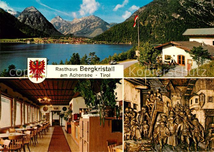 Maurach Achensee Rasthaus Bergkristall Restaurant Alpen Tyrol letztes Aufgebot 1