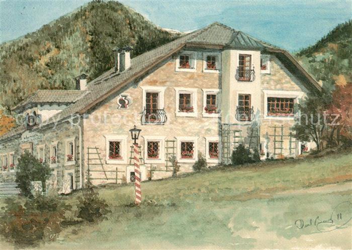 Grosskirchheim Restaurant Putzenhof Kuenstlerkarte