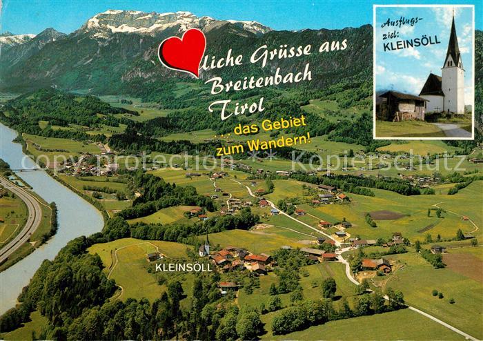 Kleinsoell Breitenbach Sommer- und Wintererholungsort Fliegeraufnahme Herz Kirch