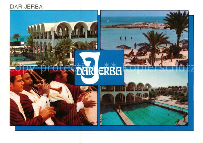 Djerba Hotel Swimming Pool Strand Palmen