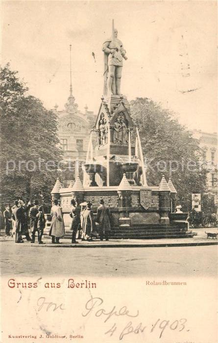 Berlin Rolandbrunnen