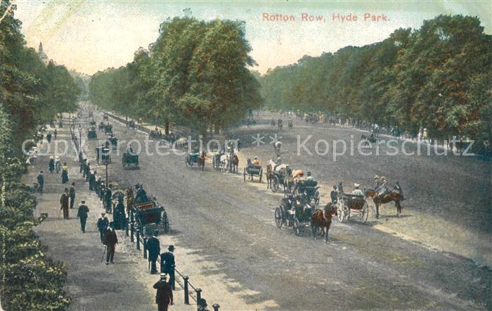 London Rotton Row Hyde Park