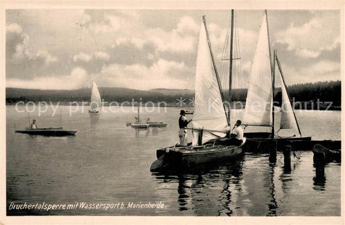 Marienheide Bruchertalsperre Wassersport