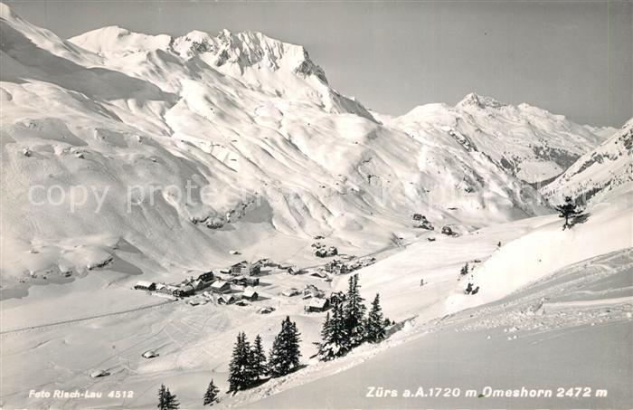 Zuers Arlberg Winterlandschaft