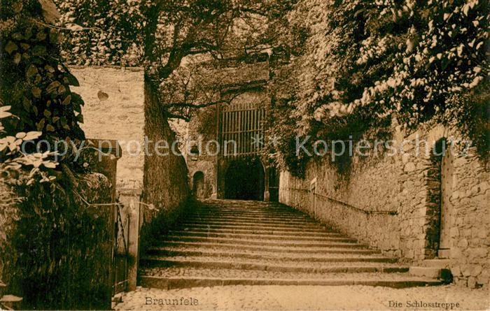 Braunfels Schlosstreppe