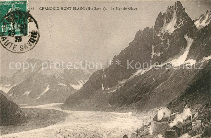 Chamonix Panorama Mer de Glace