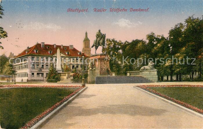 Stuttgart Kaiser Wilhelm Denkmal