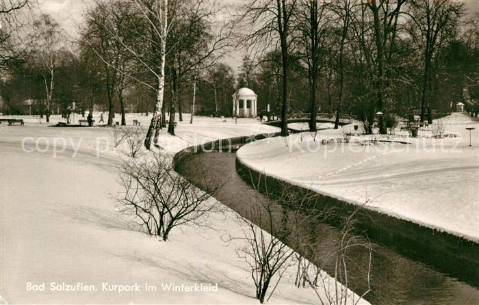 Bad Salzuflen Kurpark Winter