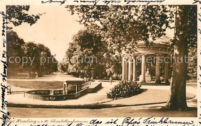 Bad Homburg Elisabethen Brunnen