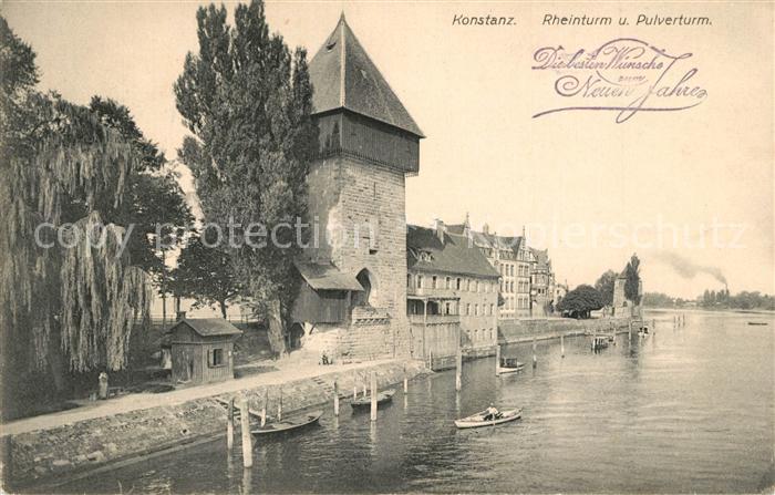 Konstanz Bodensee Rheinturm Pulverturm