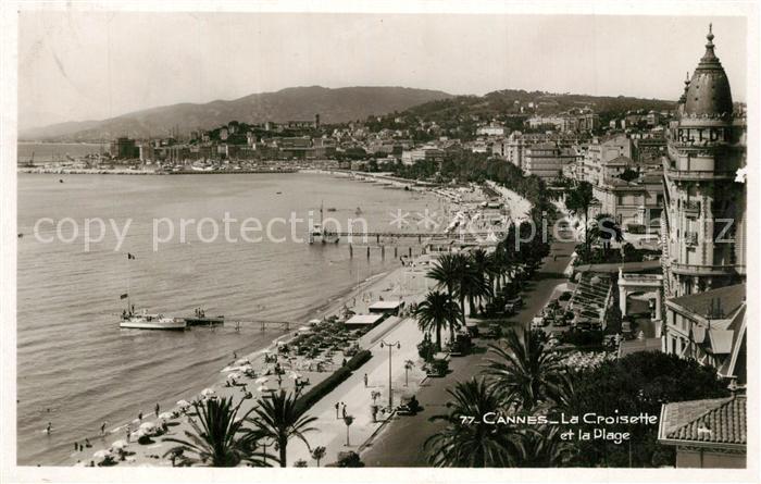 Cannes Alpes-Maritimes La Croisette Plage
