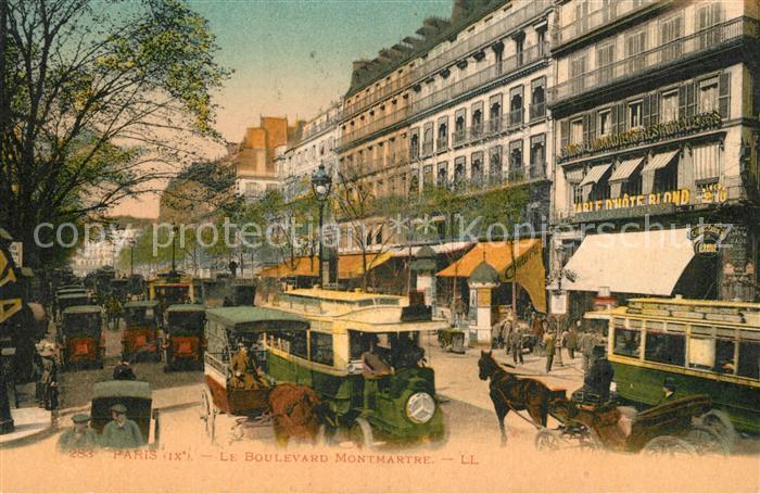 Paris Boulevard Montmartre