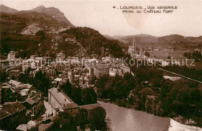 Lourdes Hautes Pyrenees Prise du Chateau Fort