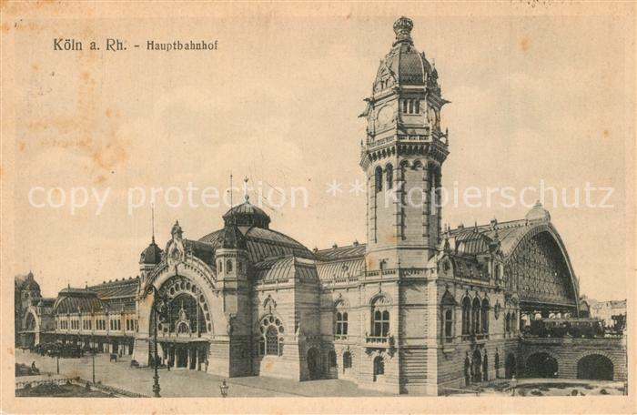Koeln Rhein Hauptbahnhof