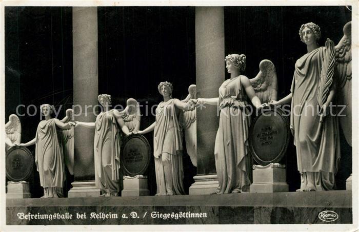 Kelheim Befreiungshalle Siegesgoettinnen