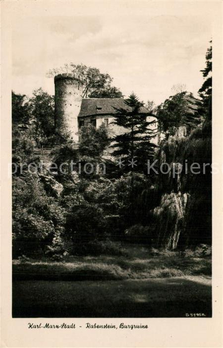 Karl-Marx-Stadt Rabenstein Burgruine