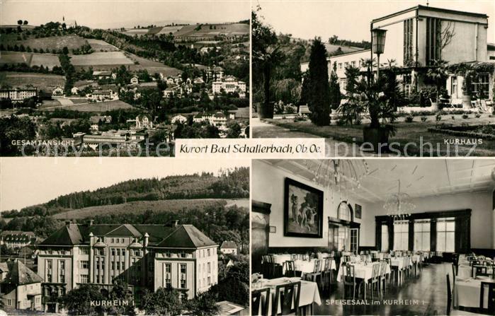 Schallerbach Bad Kurhaus Panorama Kurheim