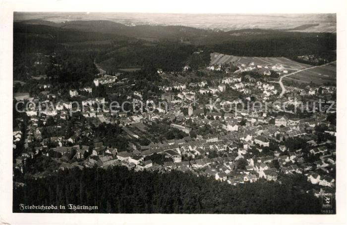 Friedrichroda Fliegeraufnahme