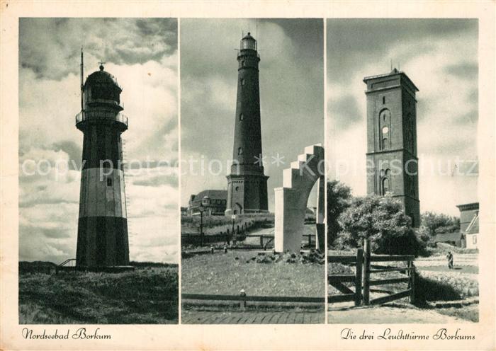 Borkum Leuchttuerme