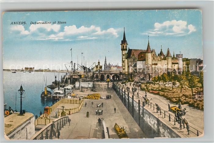 Anvers Antwerpen Anleger Steen