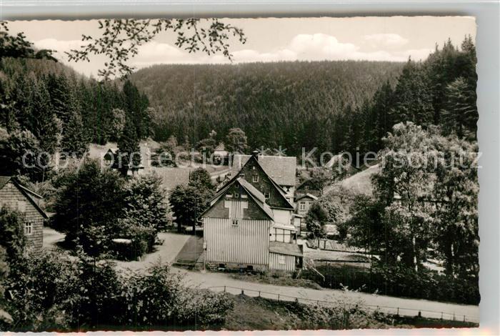Laubhuette Harz Panorama