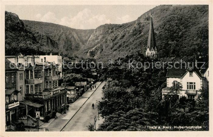 Thale Harz Hubertusstrasse