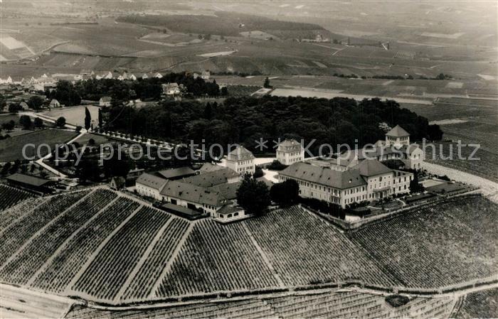 Geisenheim Fliegeraufnahme Schloss Johannisbrg Fuerst von Metternich