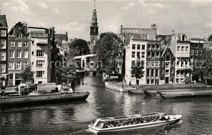 Amsterdam Niederlande Binnen Amstel Groenburgwal