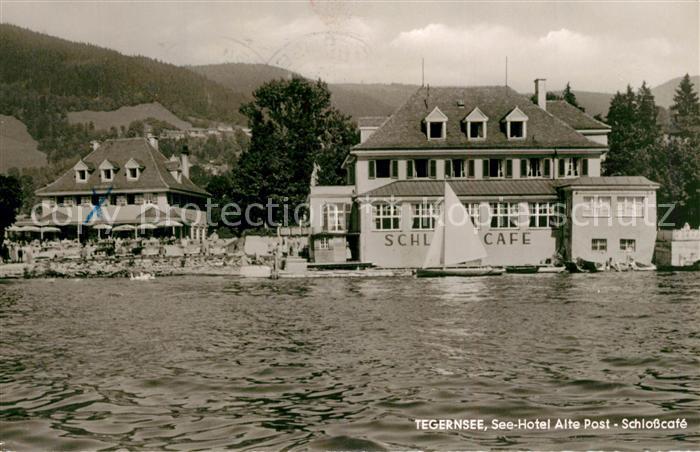 Tegernsee Seehotel Alte Post Schlosscafe