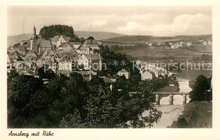 Arnsberg Westfalen Ruhr Panorama