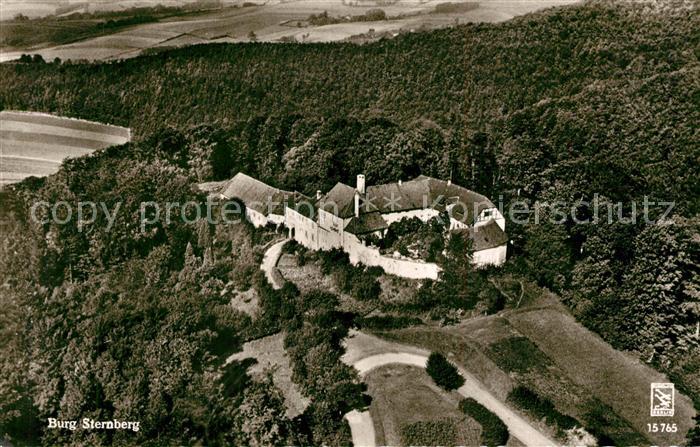 Burg Sternberg Lippe Fliegeraufnahme